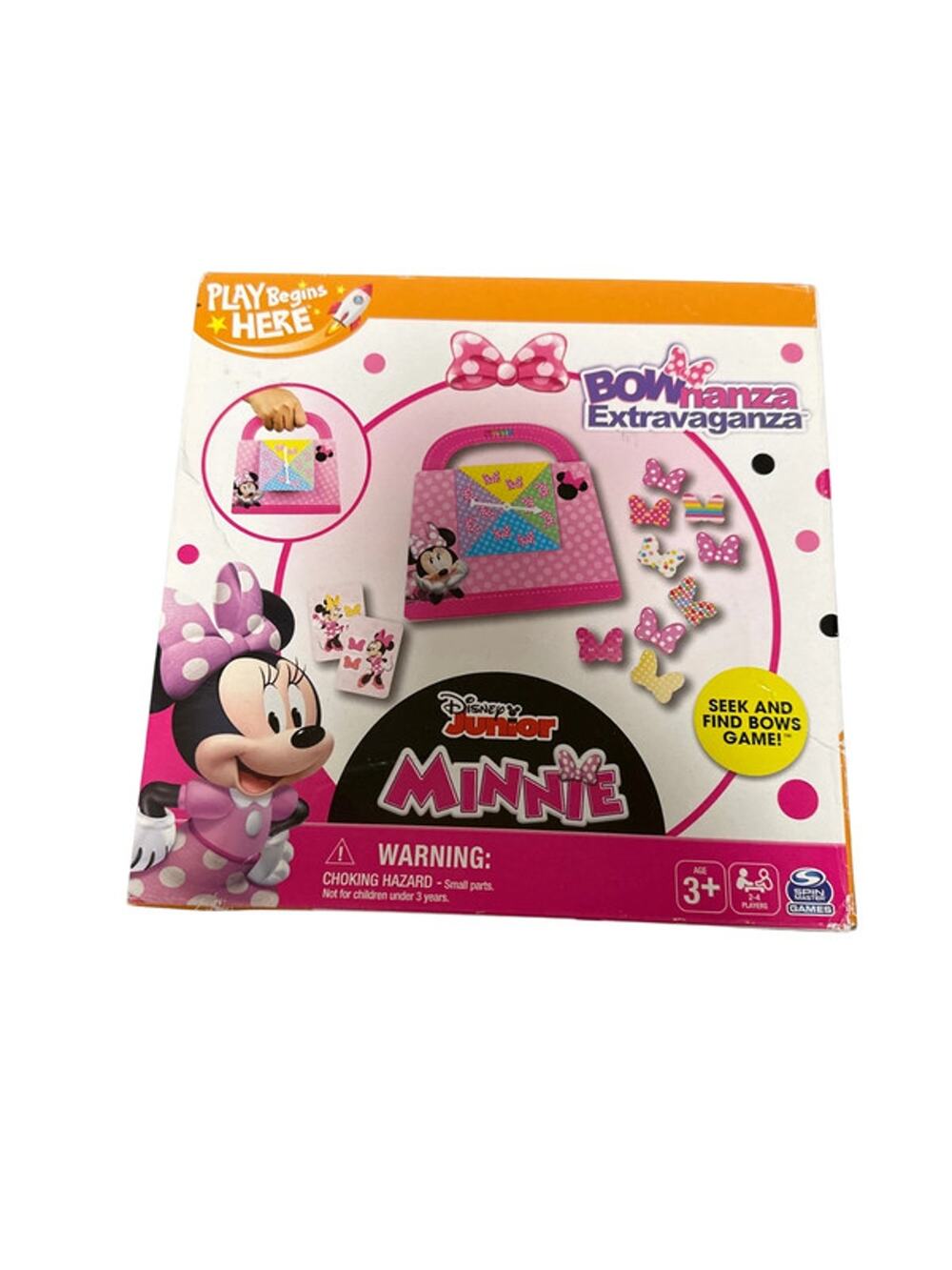Disney Junior Minnie Mouse Bow Extravaganza Board Game